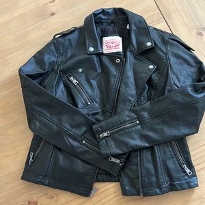 Never worn Levi faux leather jacket